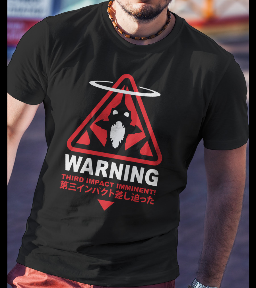 Warning Third Impact Imminent T-Shirt