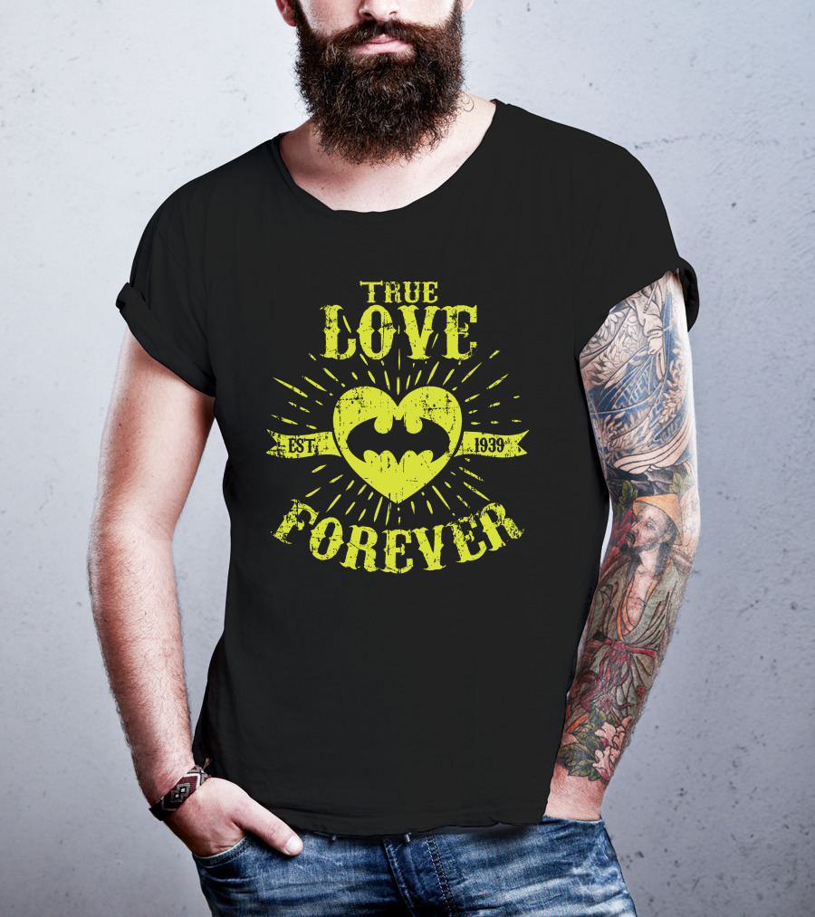 TRUE LOVE FOREVER BAT EST 1939 T-Shirt