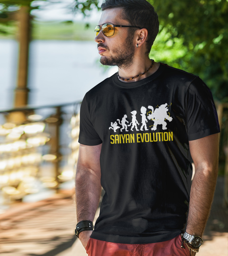 Saiyan Evolution Power Transformation Series T-Shirt
