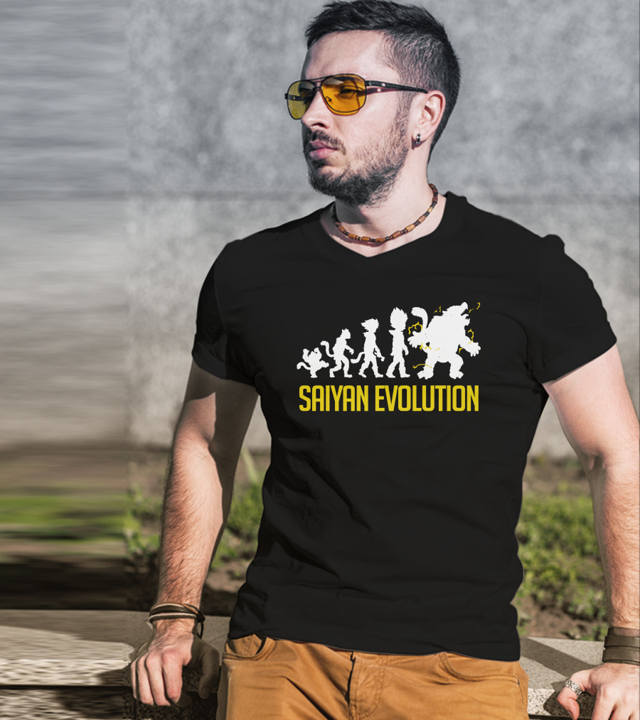 Saiyan Evolution Power Transformation Series T-Shirt