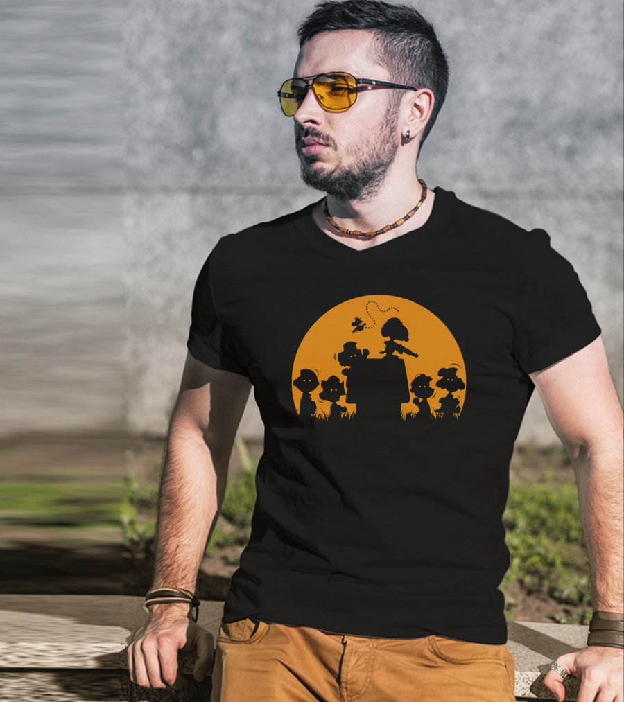 You're A Zombie Chuck Main Peanuts Halloween T-Shirt