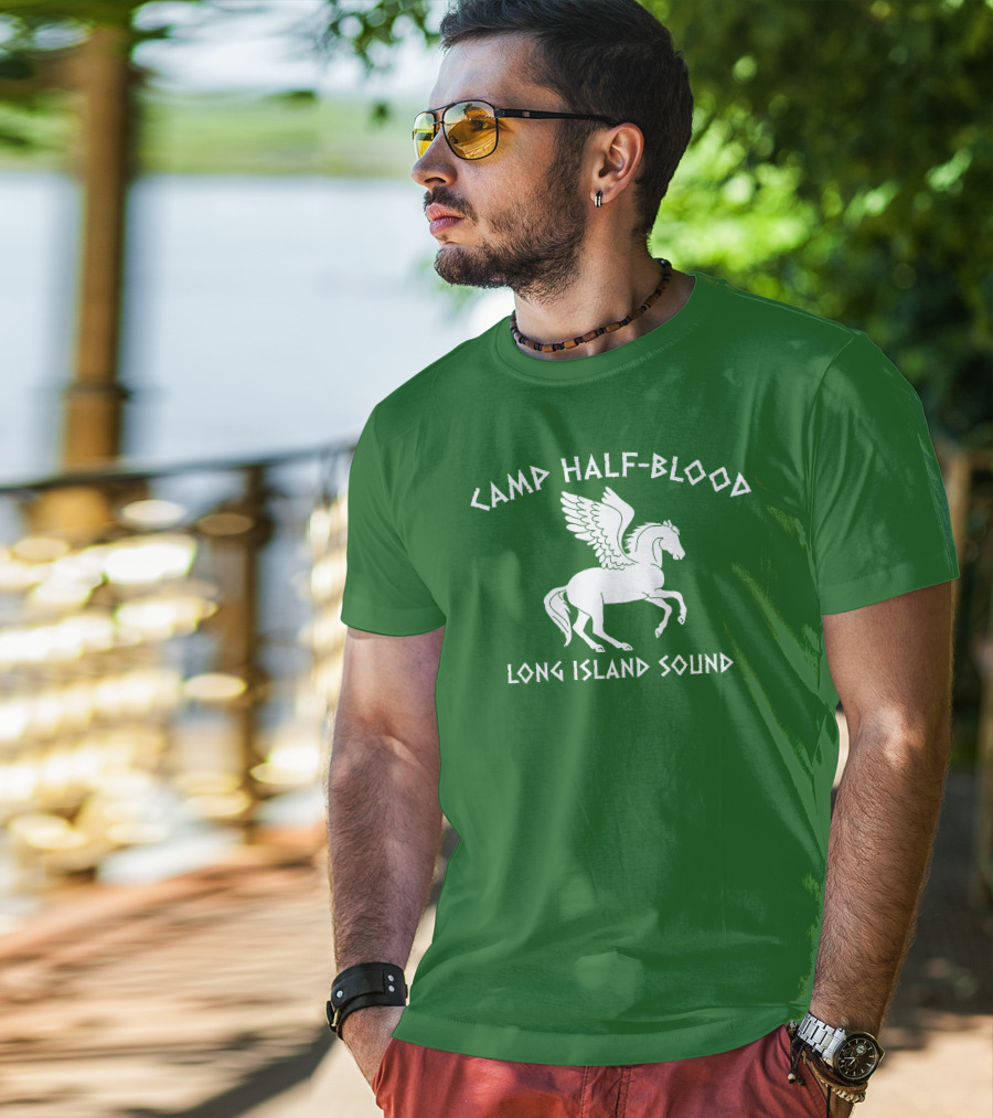 Camp Half Blood Pegasus Long Island Sound T-Shirt