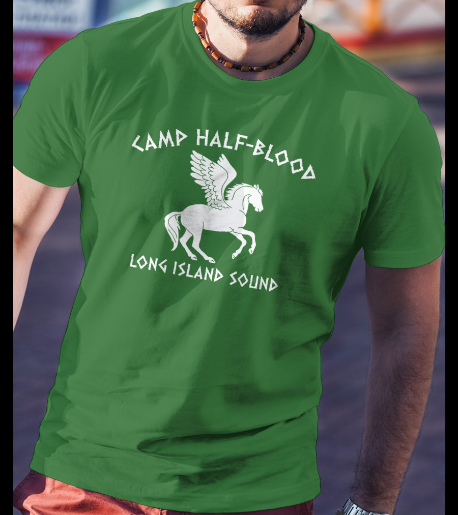 Camp Half Blood Pegasus Long Island Sound T-Shirt