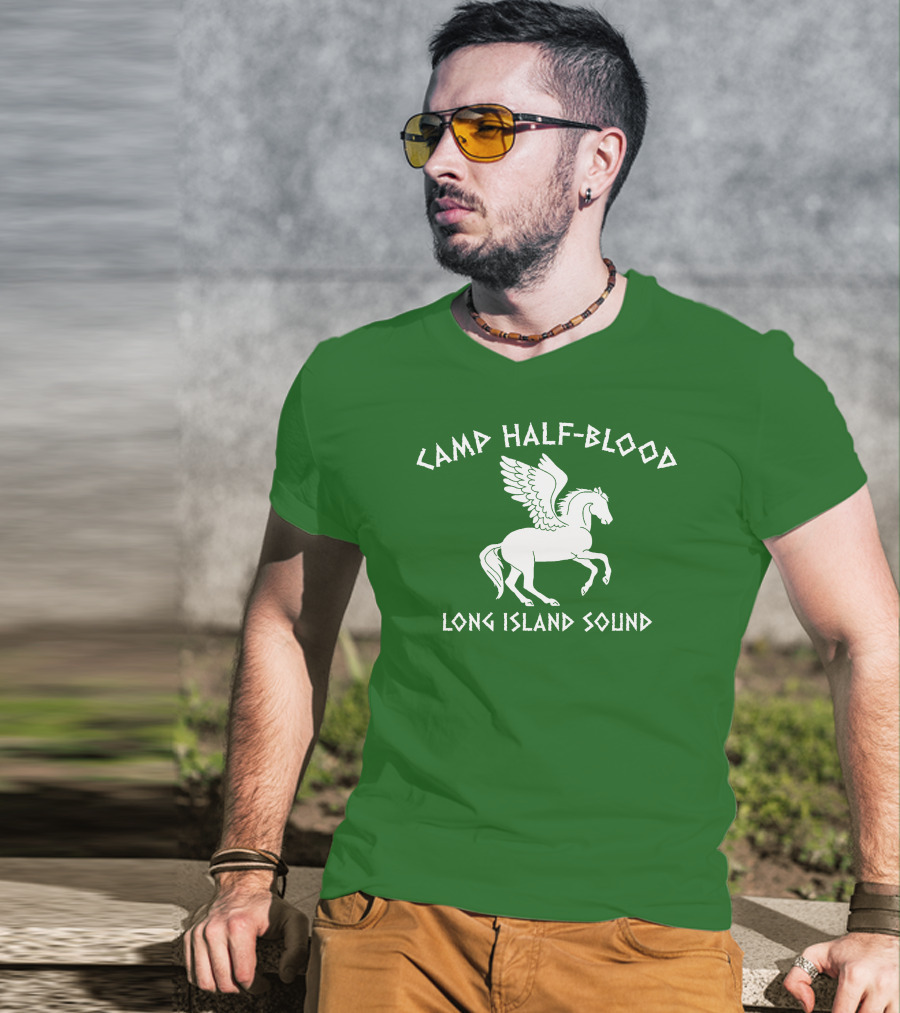Camp Half Blood Pegasus Long Island Sound T-Shirt