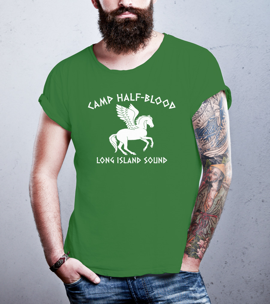 Camp Half Blood Pegasus Long Island Sound T-Shirt