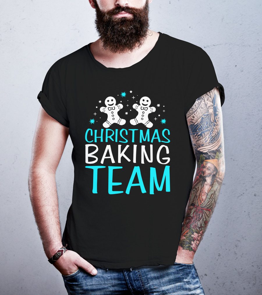 Christmas Baking Team Funny Gingerbread Baker T-Shirt