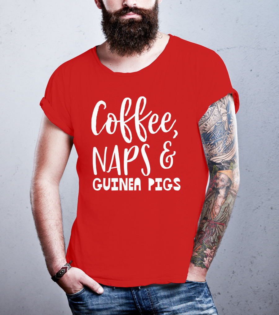 Coffee Naps And Guinea Pigs Relaxation Essentials T-Shirt