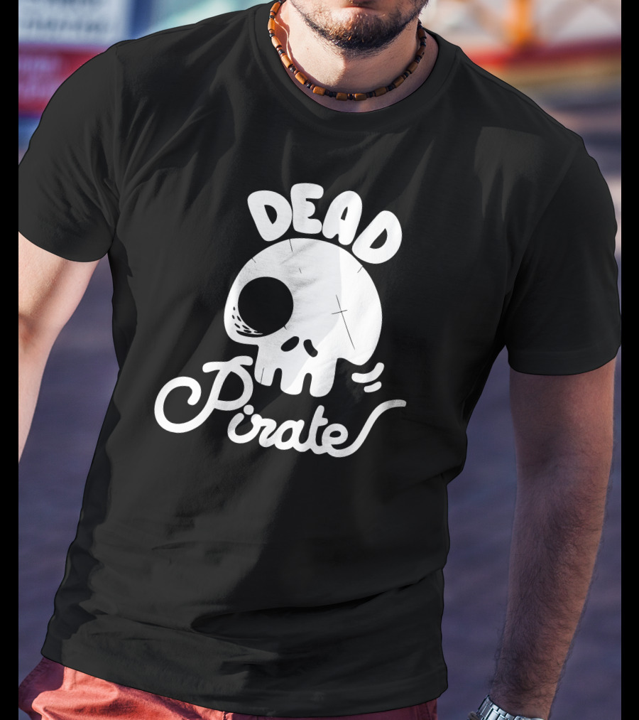 DEAD PIRATE Skull T-Shirt