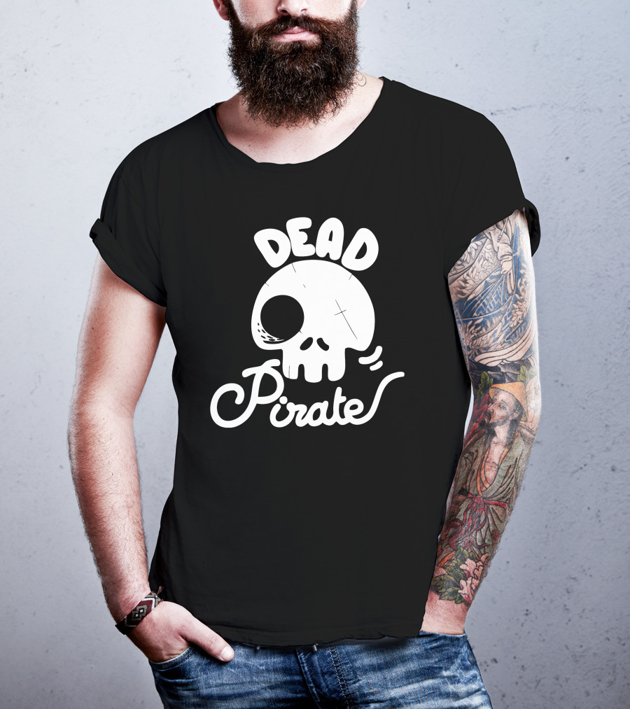 DEAD PIRATE Skull T-Shirt