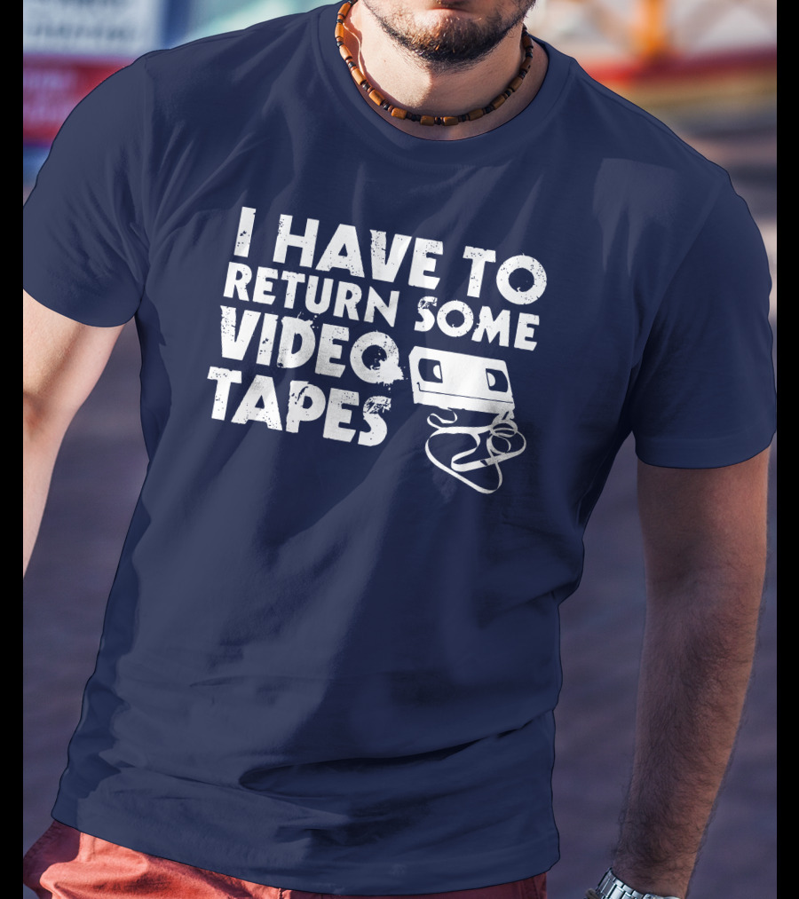 I Have To Return Some Video Tapes American Psycho T-Shirt