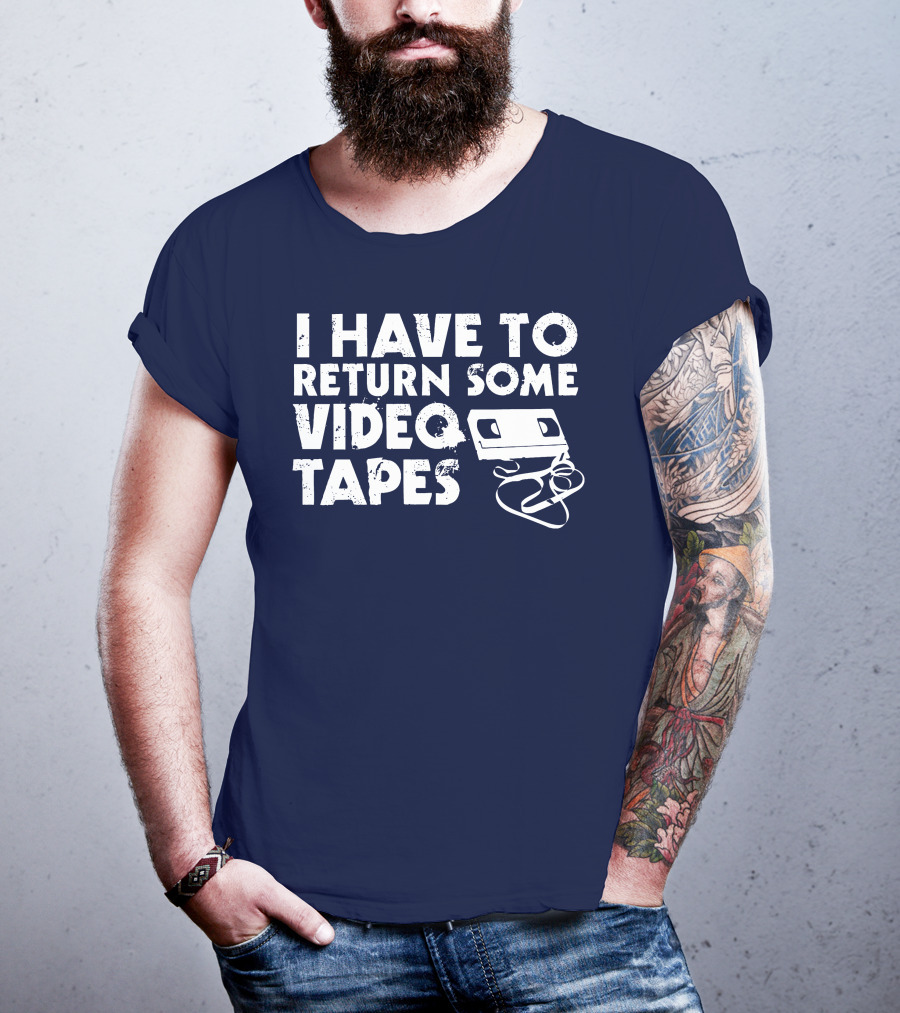 I Have To Return Some Video Tapes American Psycho T-Shirt