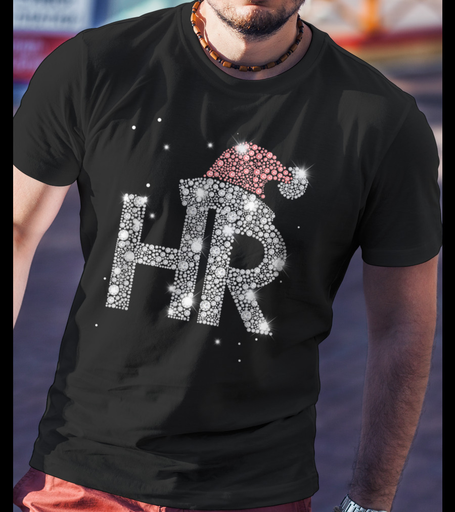 HR Santa Claus Christmas Human Resources T-Shirt