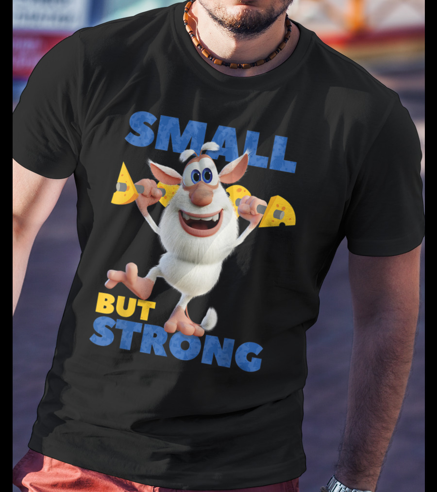 Booba Small But Strong Little Children Cheese Adventure T-Shirt