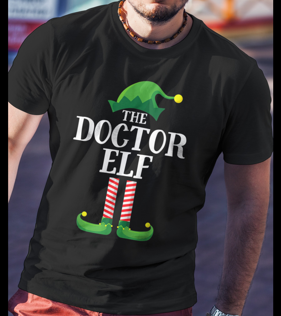 The Doctor Elf Christmas Family Group Matching T-Shirt