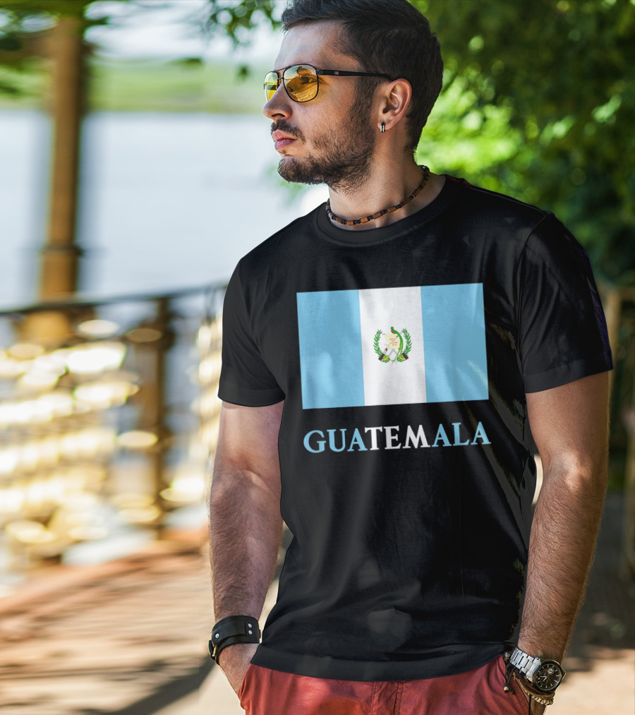 Guatemala Flag Bandera Guatemalteca Guatemala T-Shirt