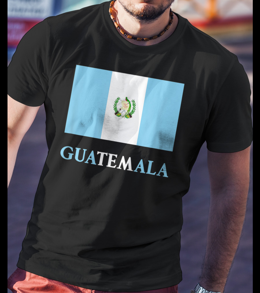 Guatemala Flag Bandera Guatemalteca Guatemala T-Shirt