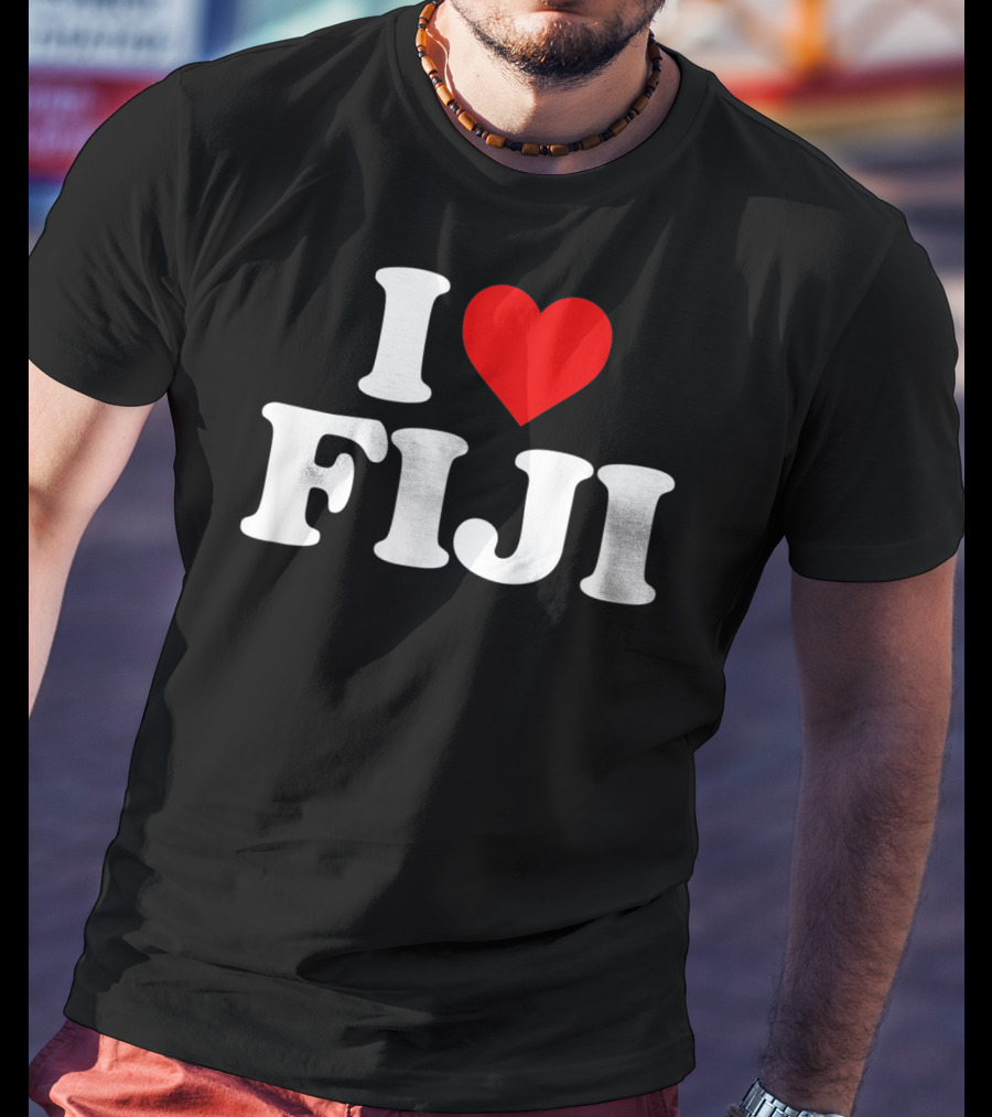 I Heart Fiji Love T-Shirt