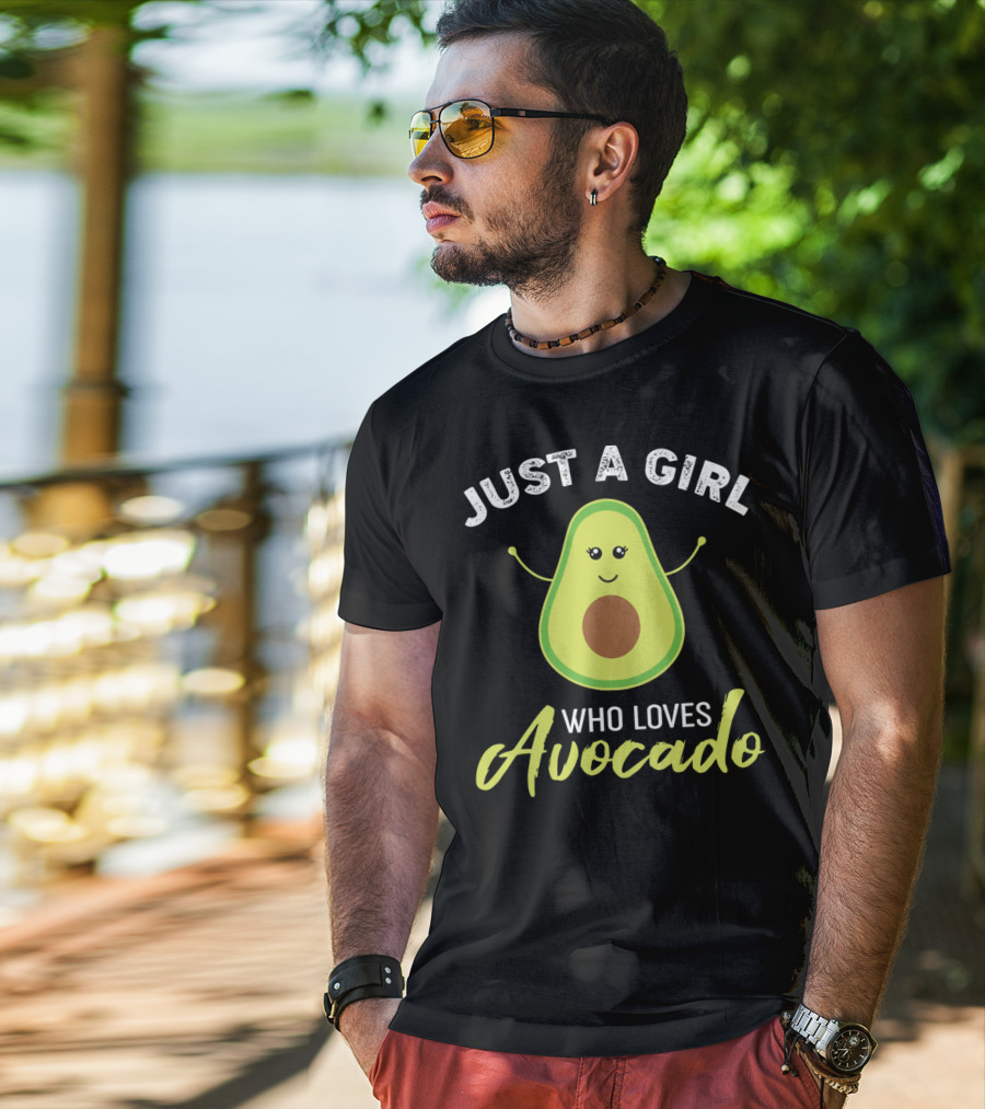 Just A Girl Who Loves Avocado T-Shirt