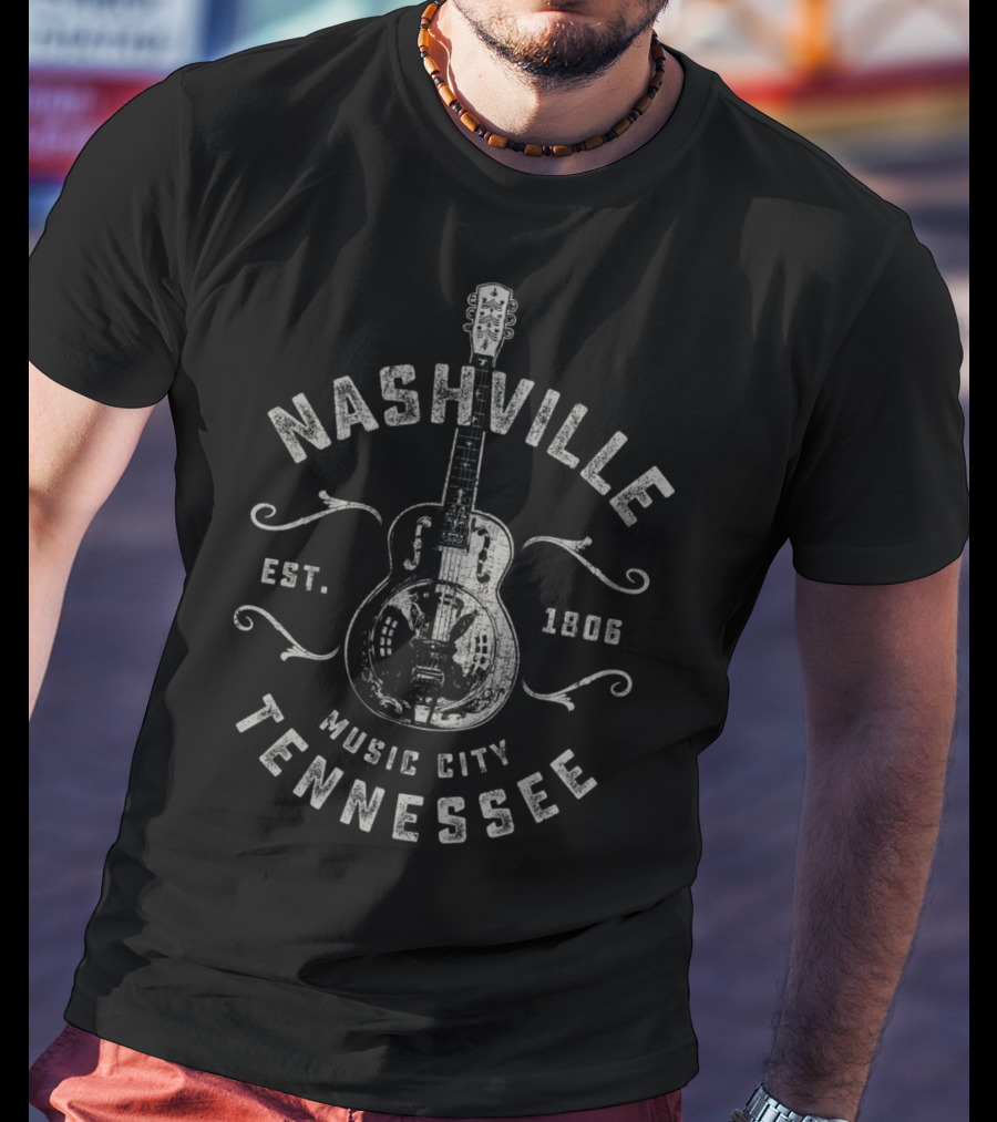Nashville Tennessee Music City USA Est. 1806 T-Shirt