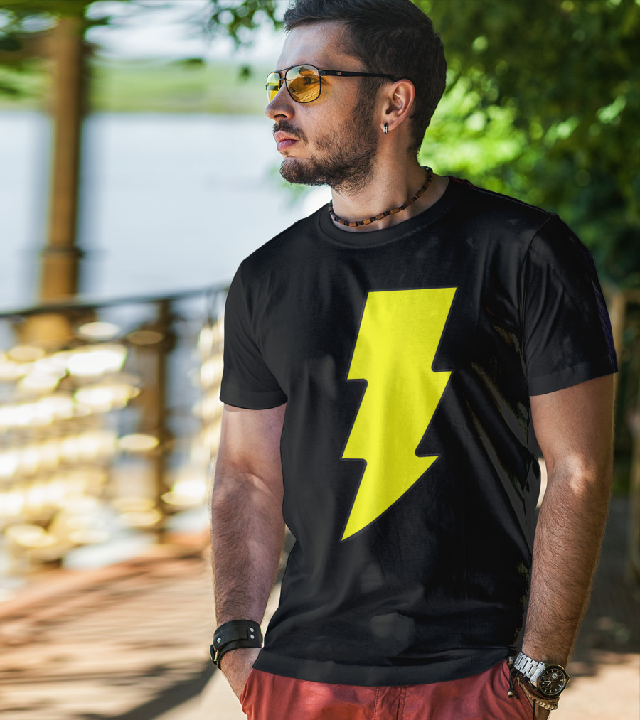 Shazam Lightning Bolt T-Shirt