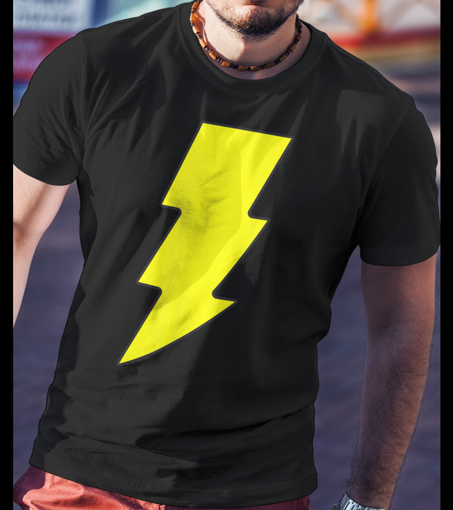Shazam Lightning Bolt T-Shirt