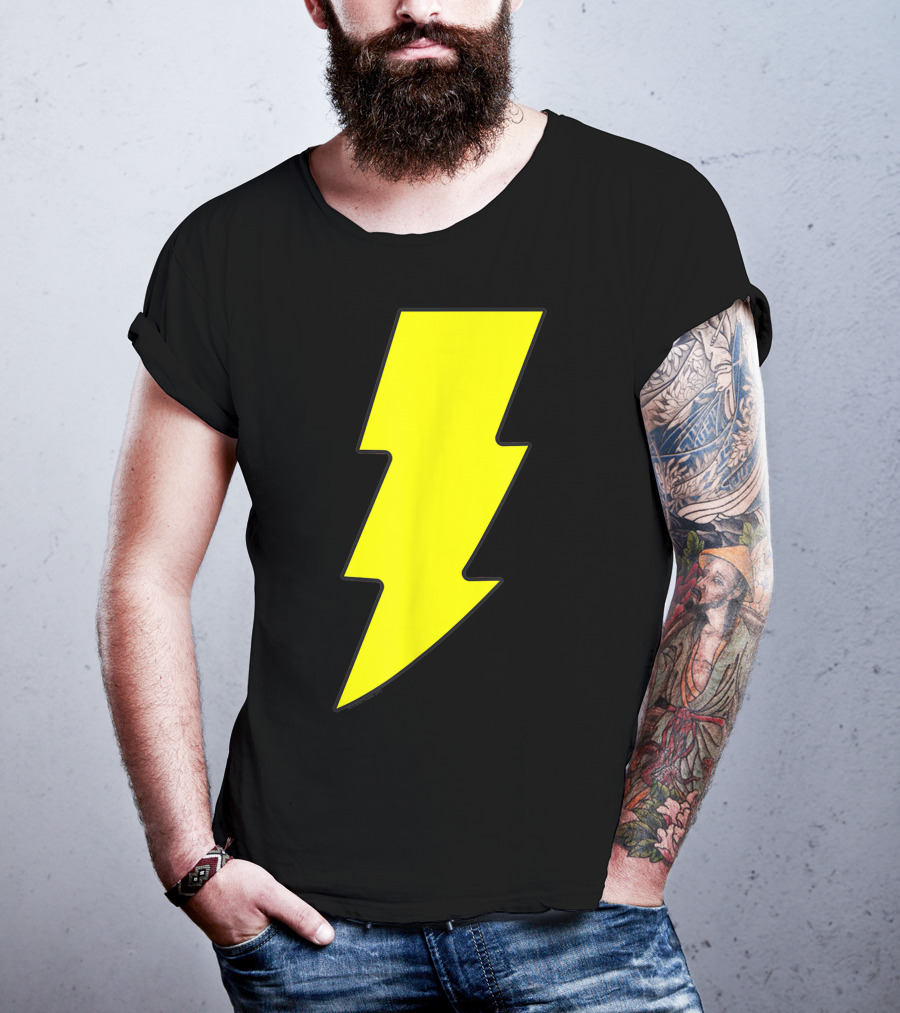 Shazam Lightning Bolt T-Shirt