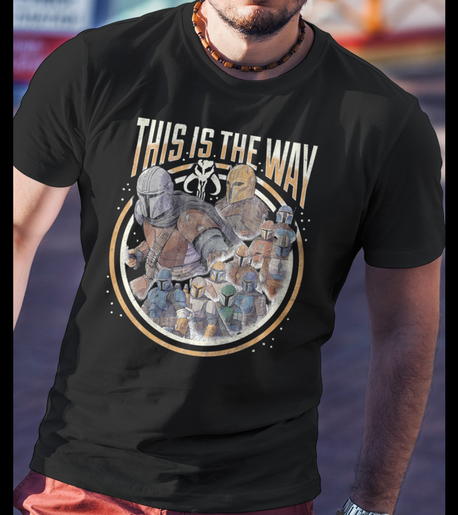 This Is The Way Mandalorian Group Shot Star Wars T-Shirt