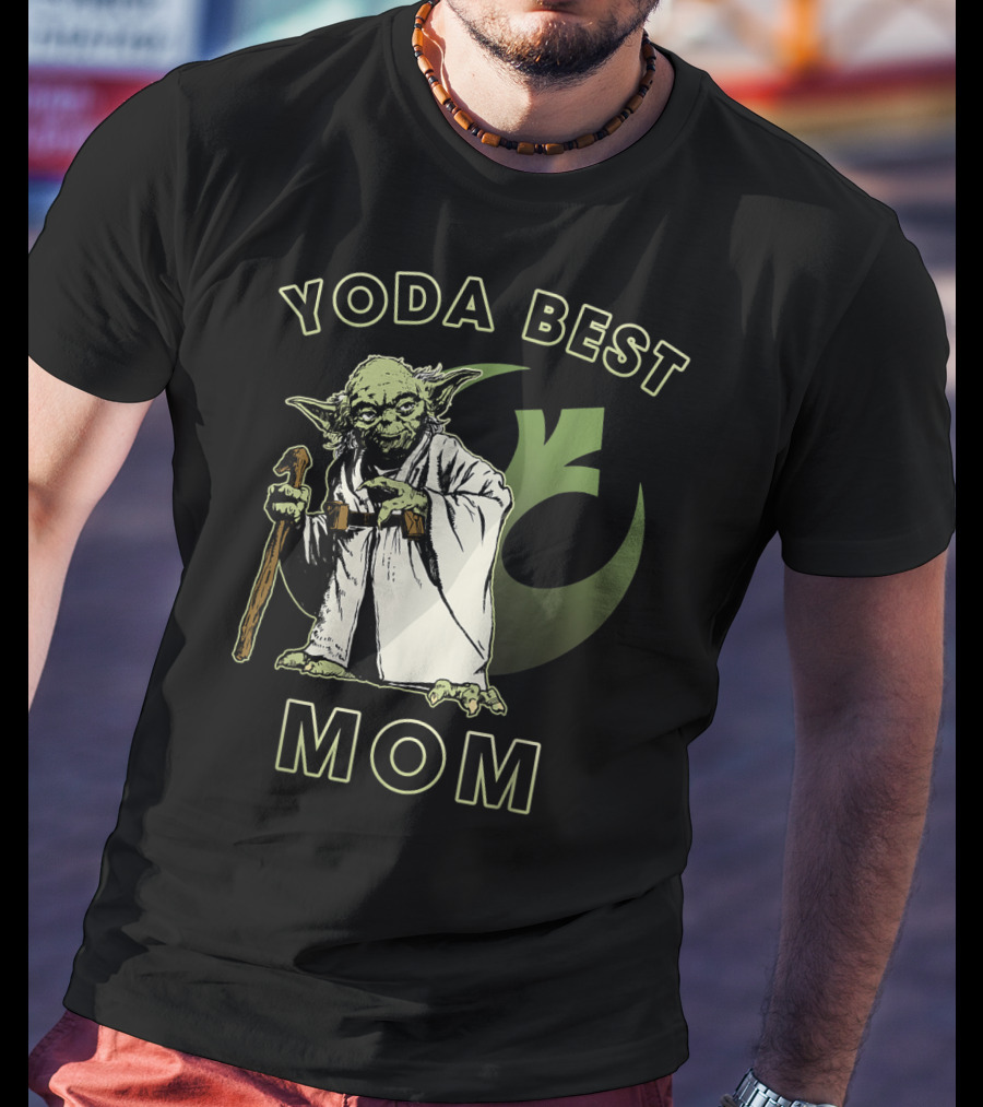Star Wars Yoda Best Mom Rebel Alliance T-Shirt