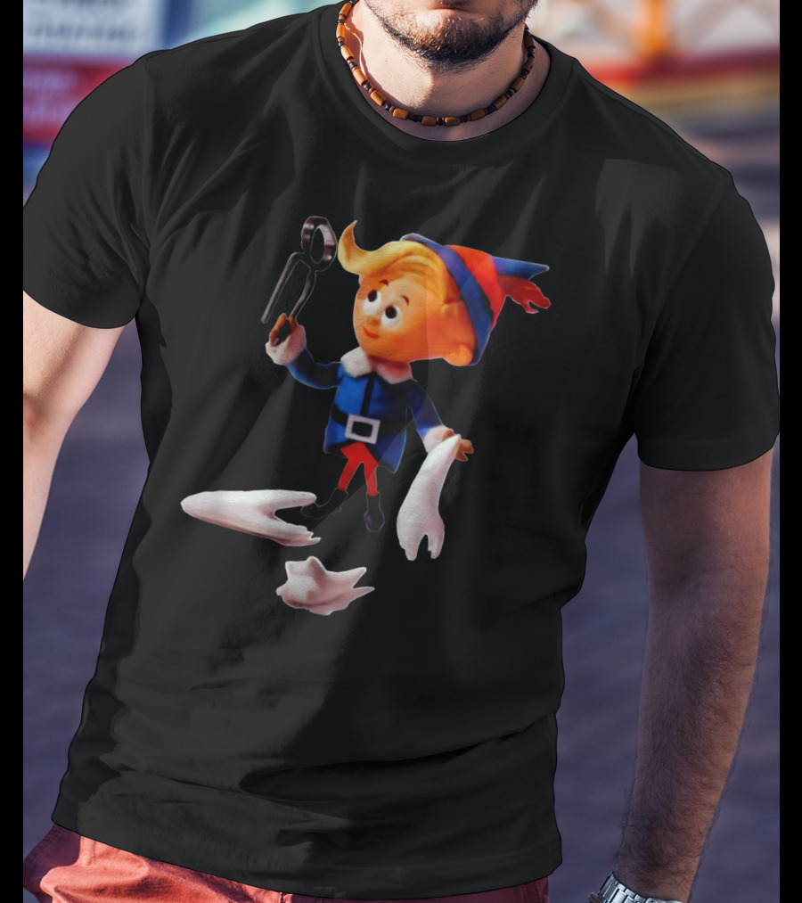 Vintage Christmas Special Dentist Elf From Rudolph The Red-Nosed Reindeer T-Shirt
