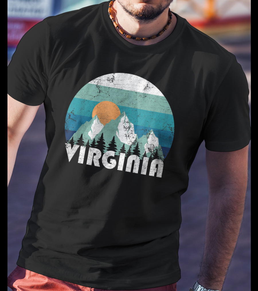 Virginia Mountains Sunset T-Shirt