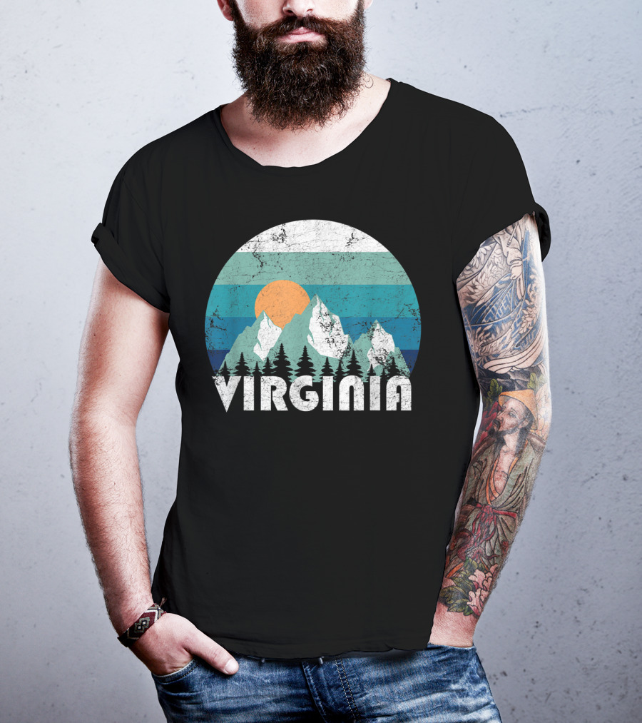 Virginia Mountains Sunset T-Shirt