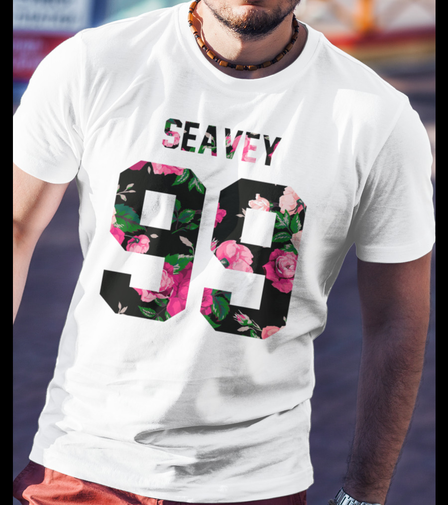 Seavey 99 Floral Design Merchandise Daniel Seavey T-Shirt