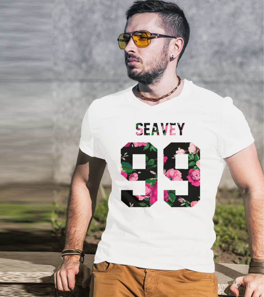 Seavey 99 Floral Design Merchandise Daniel Seavey T-Shirt