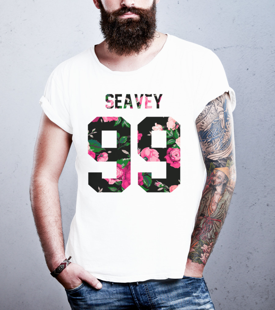 Seavey 99 Floral Design Merchandise Daniel Seavey T-Shirt