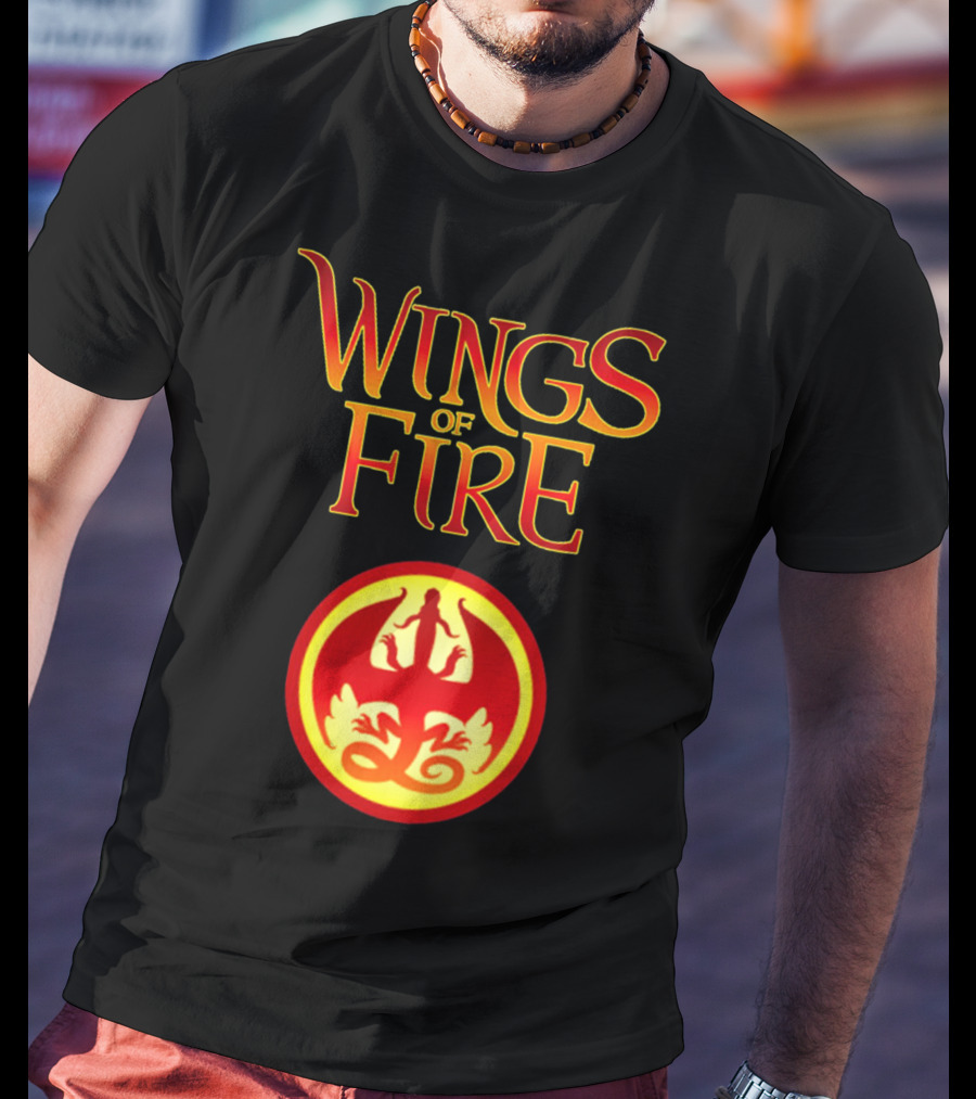 Wings Of Fire Dragon Emblem Fantasy Series T-Shirt