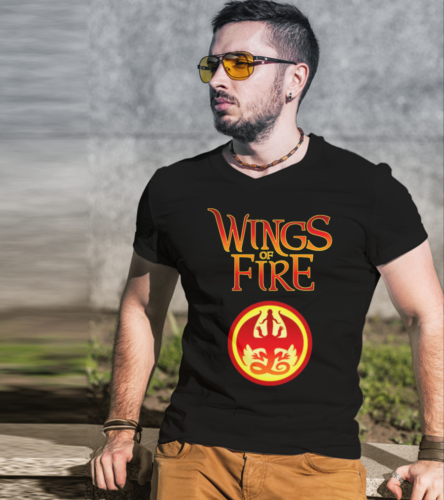 Wings Of Fire Dragon Emblem Fantasy Series T-Shirt