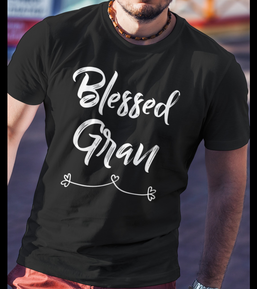 Blessed Gran Hearts T-Shirt