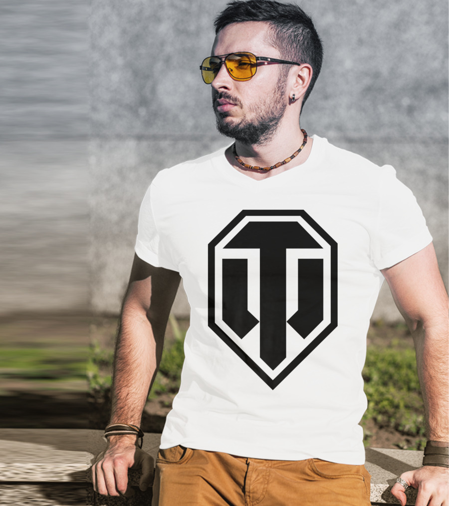 World Of Tanks Logo Badge Emblem T-Shirt