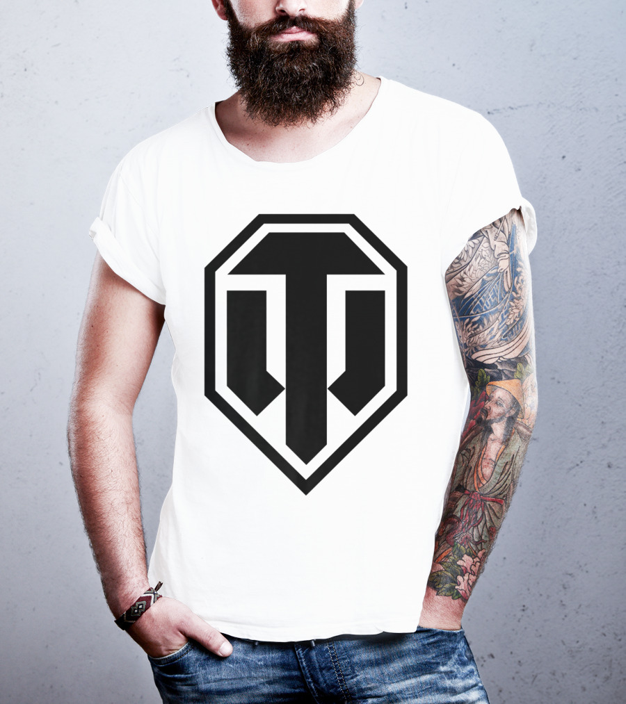 World Of Tanks Logo Badge Emblem T-Shirt