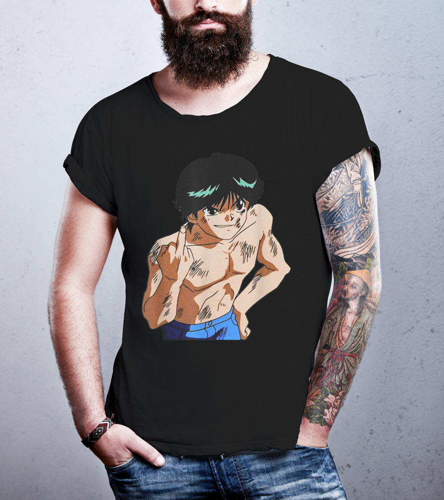 Yusuke Urameshi From Yuyu Hakusho Anime Classics T-Shirt