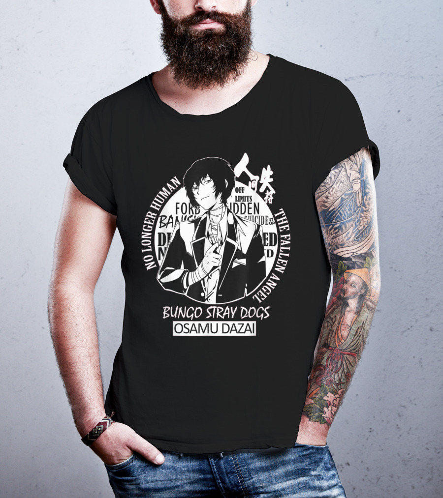 Bungo Stray Dogs Osamu Dazai No Longer Human The Fallen Angel T-Shirt
