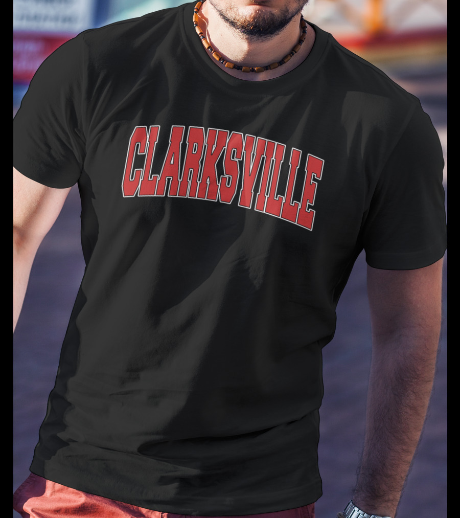 Clarksville Arkansas Varsity Style USA T-Shirt