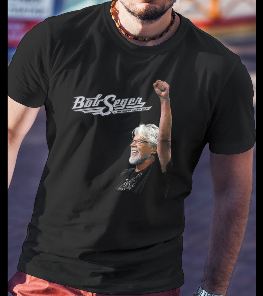 Bob Seger And The Silver Bullet Band Raised Arm T-Shirt