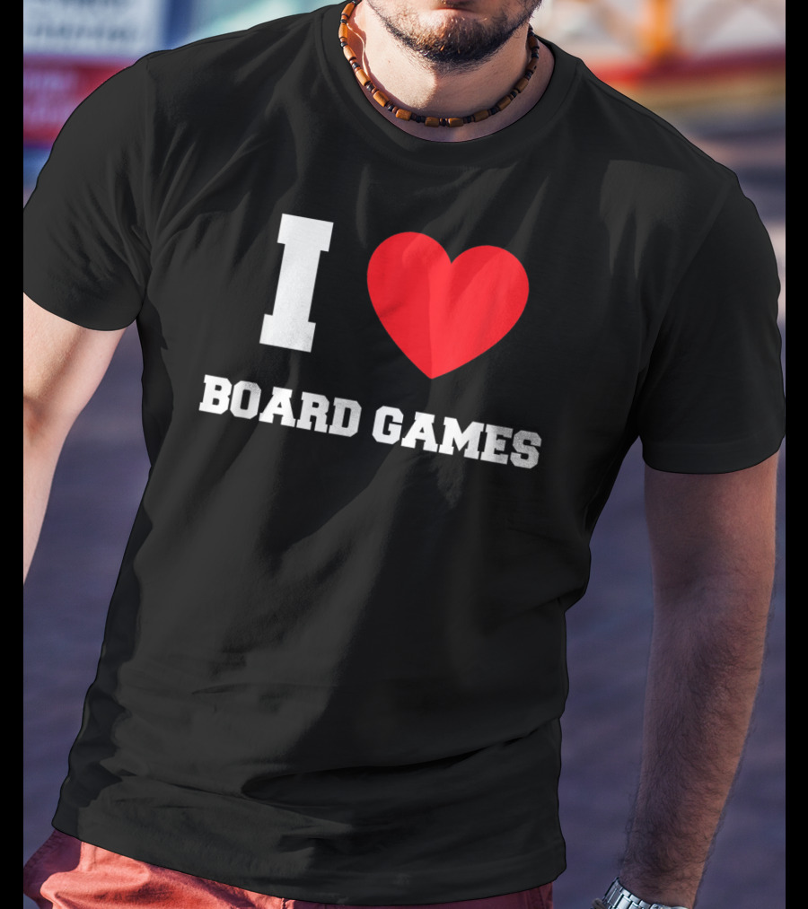 I Heart Board Games T-Shirt