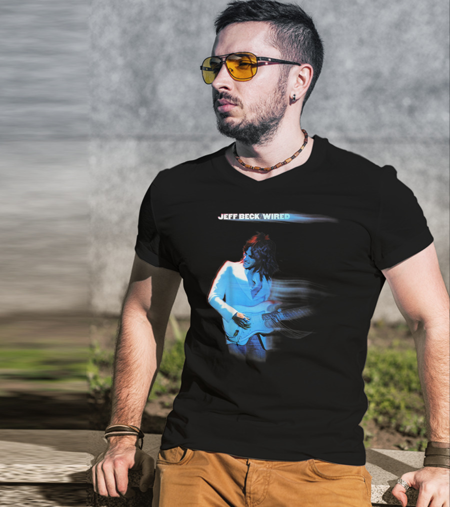 Jeff Beck Wired Guitarist Rock T-Shirt