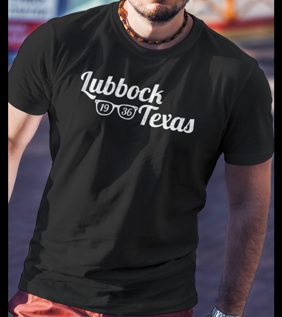 Lubbock Texas 1936 Sunglasses T-Shirt