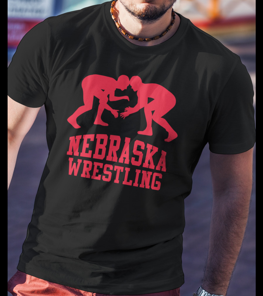 Nebraska Wrestling Red Grapplers T-Shirt