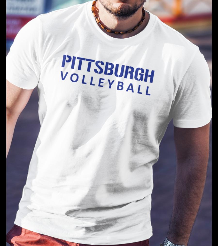 Pittsburgh Volleyball Block T-Shirt