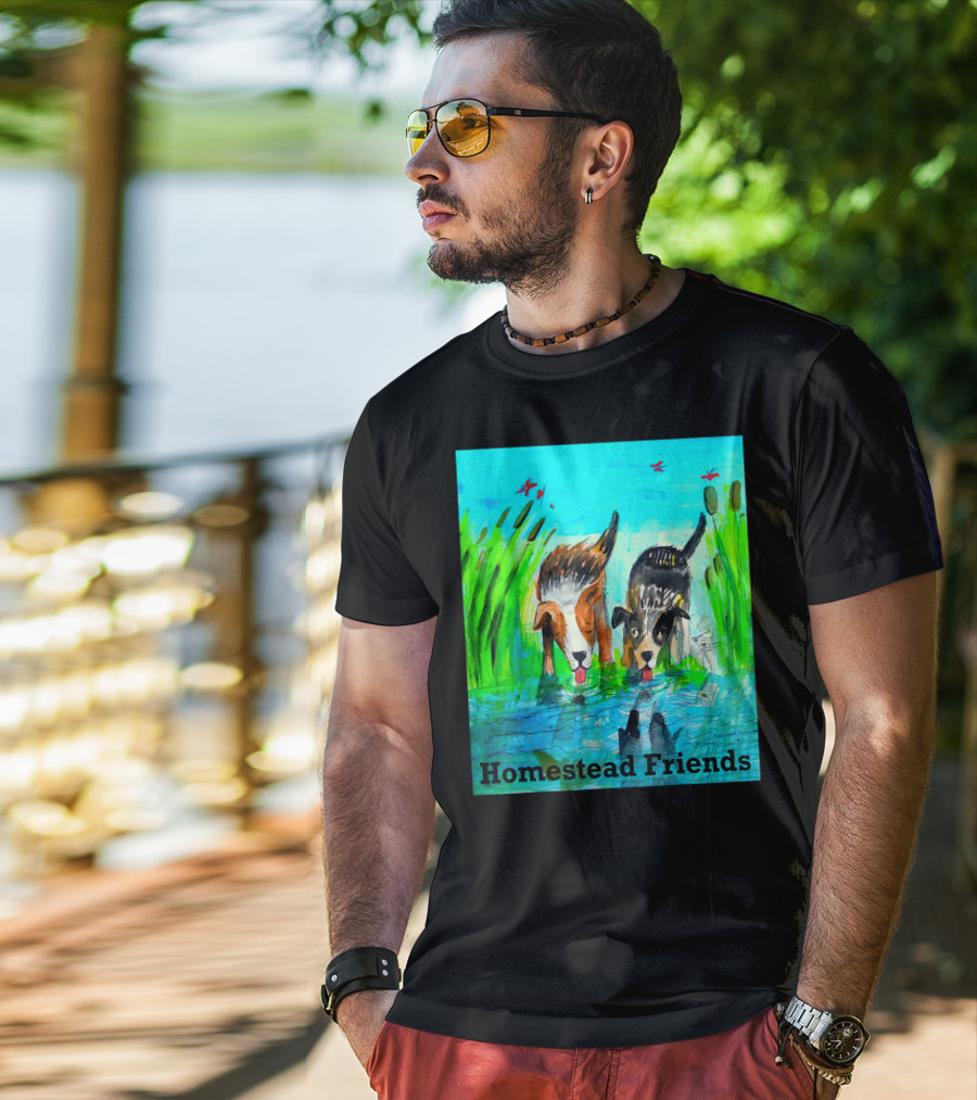 Homestead Friends Adorable Animals On The Homestead T-Shirt