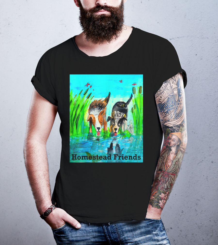 Homestead Friends Adorable Animals On The Homestead T-Shirt